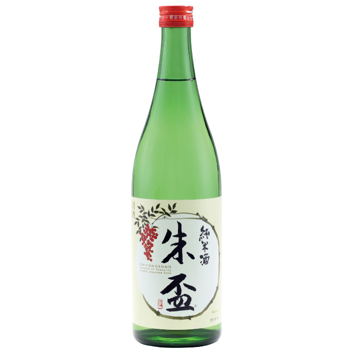 純米酒 朱盃 720ml | 千代の園ウェブショップ